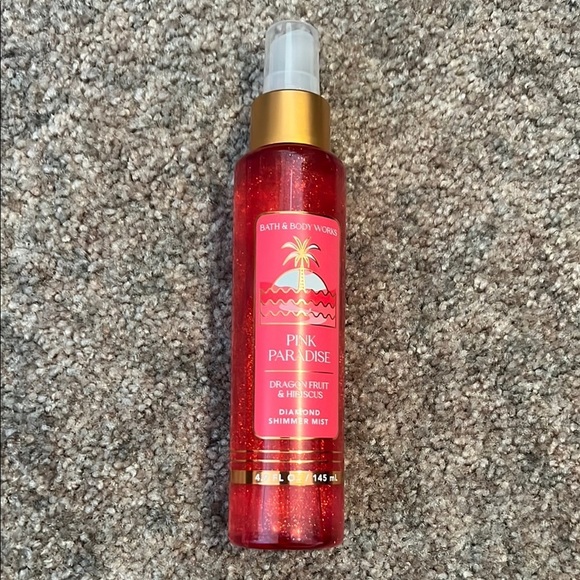 NWT Bath & Body Works Pink Paradise Shimmer Mist - Picture 1 of 2